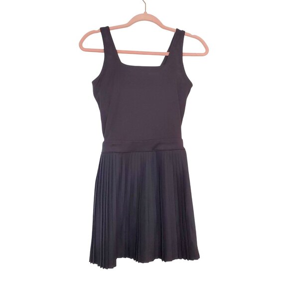 All In Motion Black Pleated Athletic Dress With Built-In Shorts XS - Picture 5 of 11